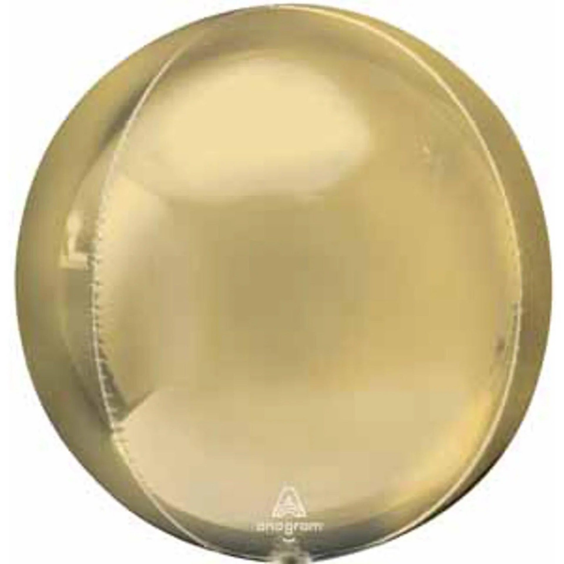 10 Orbz Gold Foil Balloon Party Balloons